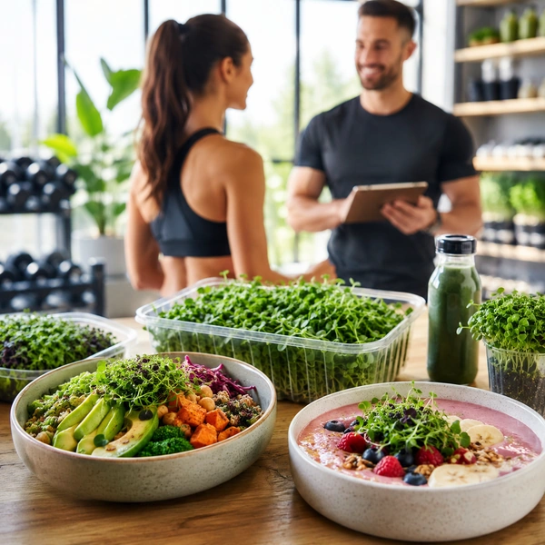 Фитнес-клубы, нутрициологи и wellness-проекты — кому подходит микрозелень Озеленика